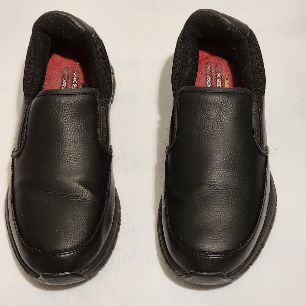 Skechers Black Slip-On Men's Shoes